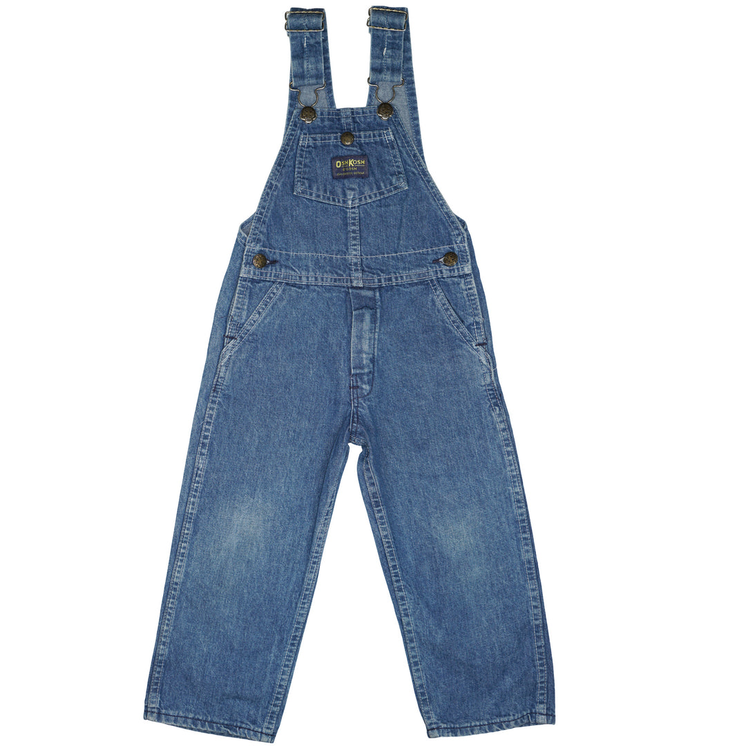 Vintage Oshkosh Denim Overalls 3T