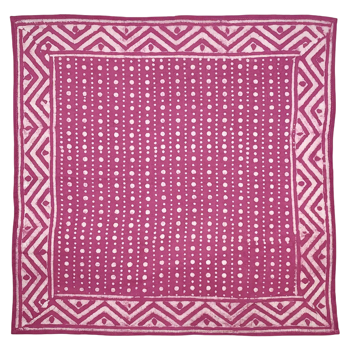 Vintage Cotton Kids Bandana Fuchsia