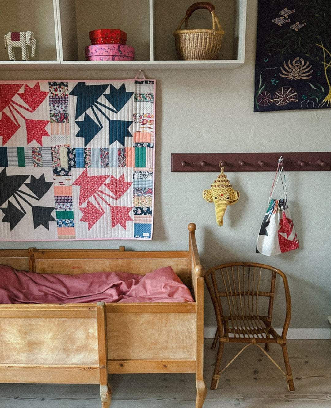 Sissel Edelbo Patchwork Flower Blanket