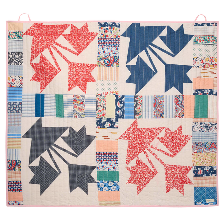 Sissel Edelbo Patchwork Flower Blanket