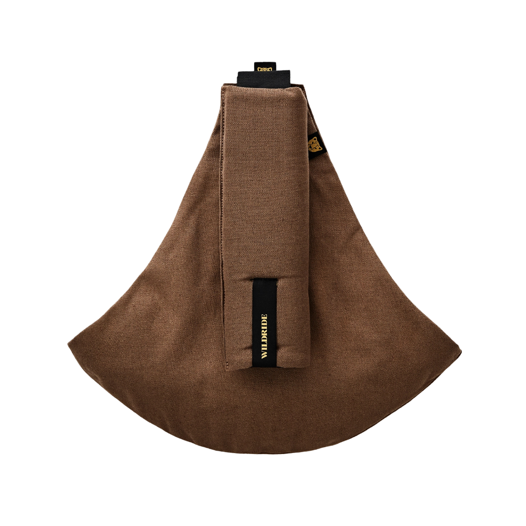 Wildride Side Carrier – Brown Linen