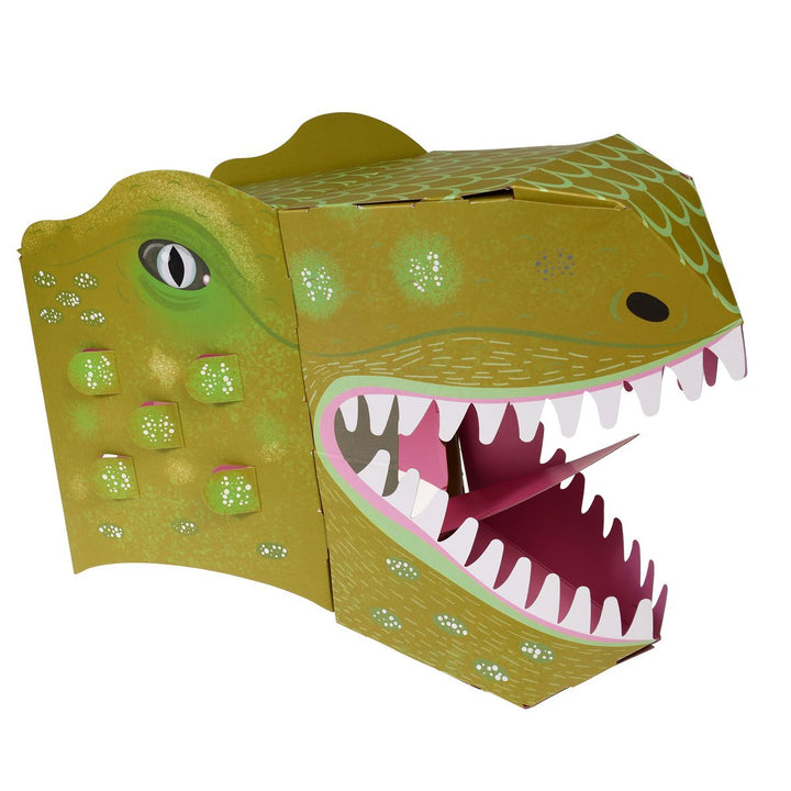 3D Cardboard Dinosaur Mask