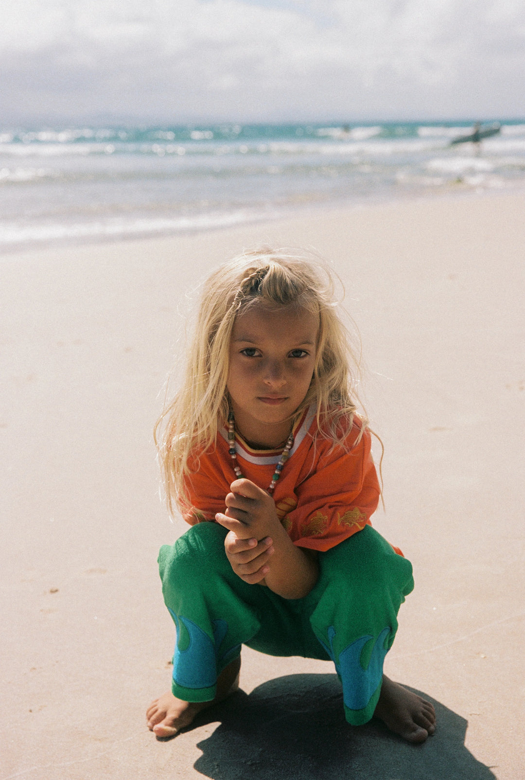 Spicy Dugong Green Wave Pants
