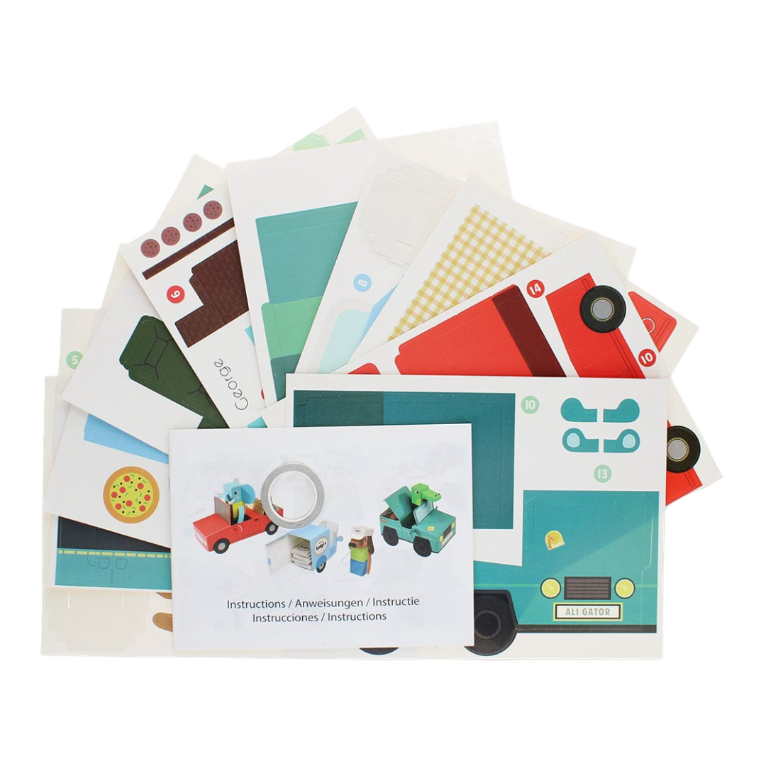 3D Craft Playset - Cars