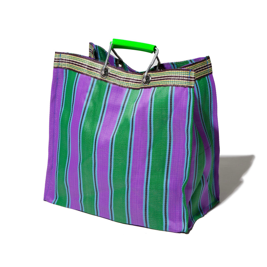 Market Bag Green Purple