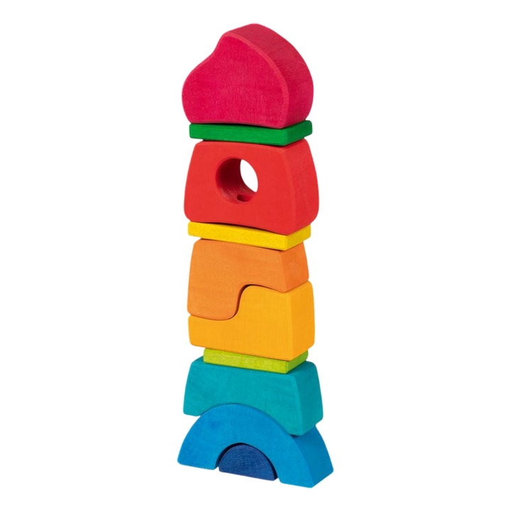 Wooden Stacking Castle