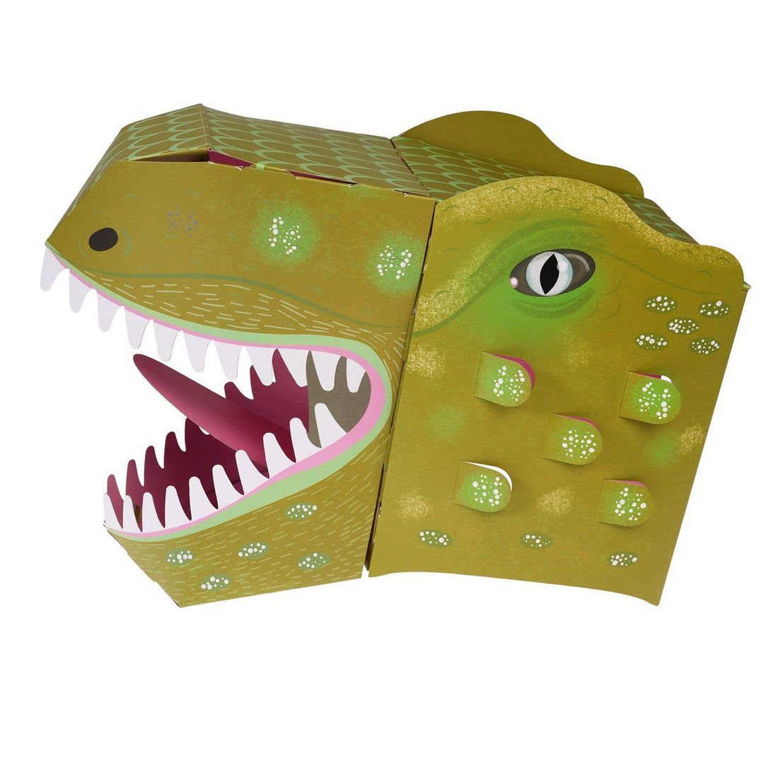 3D Cardboard Dinosaur Mask