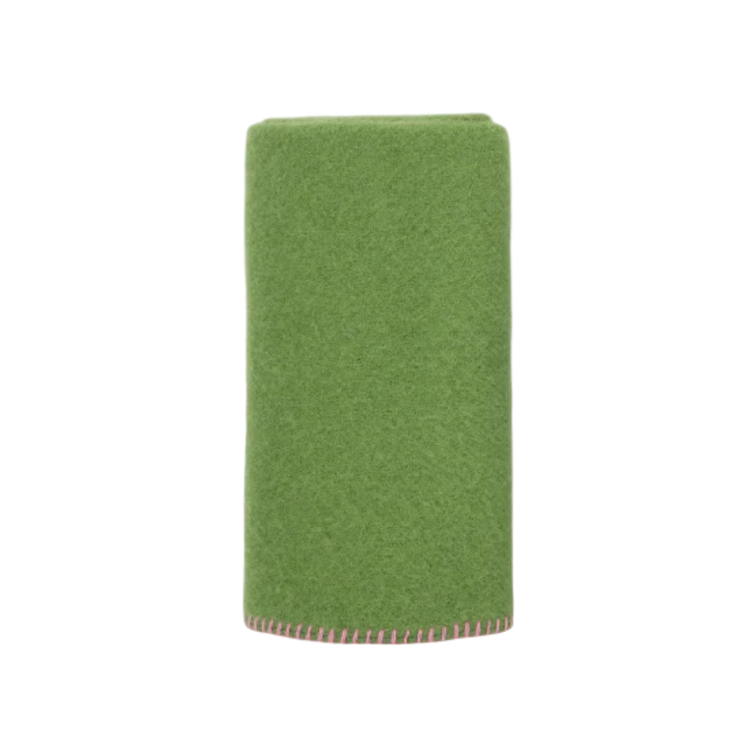 Klippan Cozy Wool Baby Blanket – Green