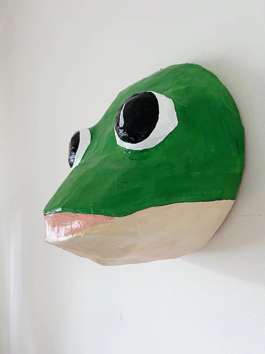 Animal Head Frog Frank - La Gentile Store