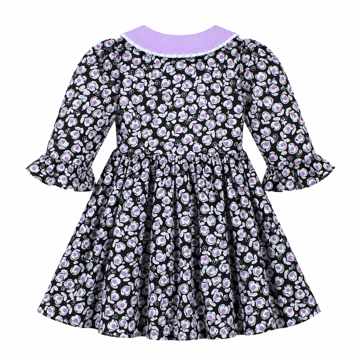 Atelier Zuzu Gwen Dress Noir Floral