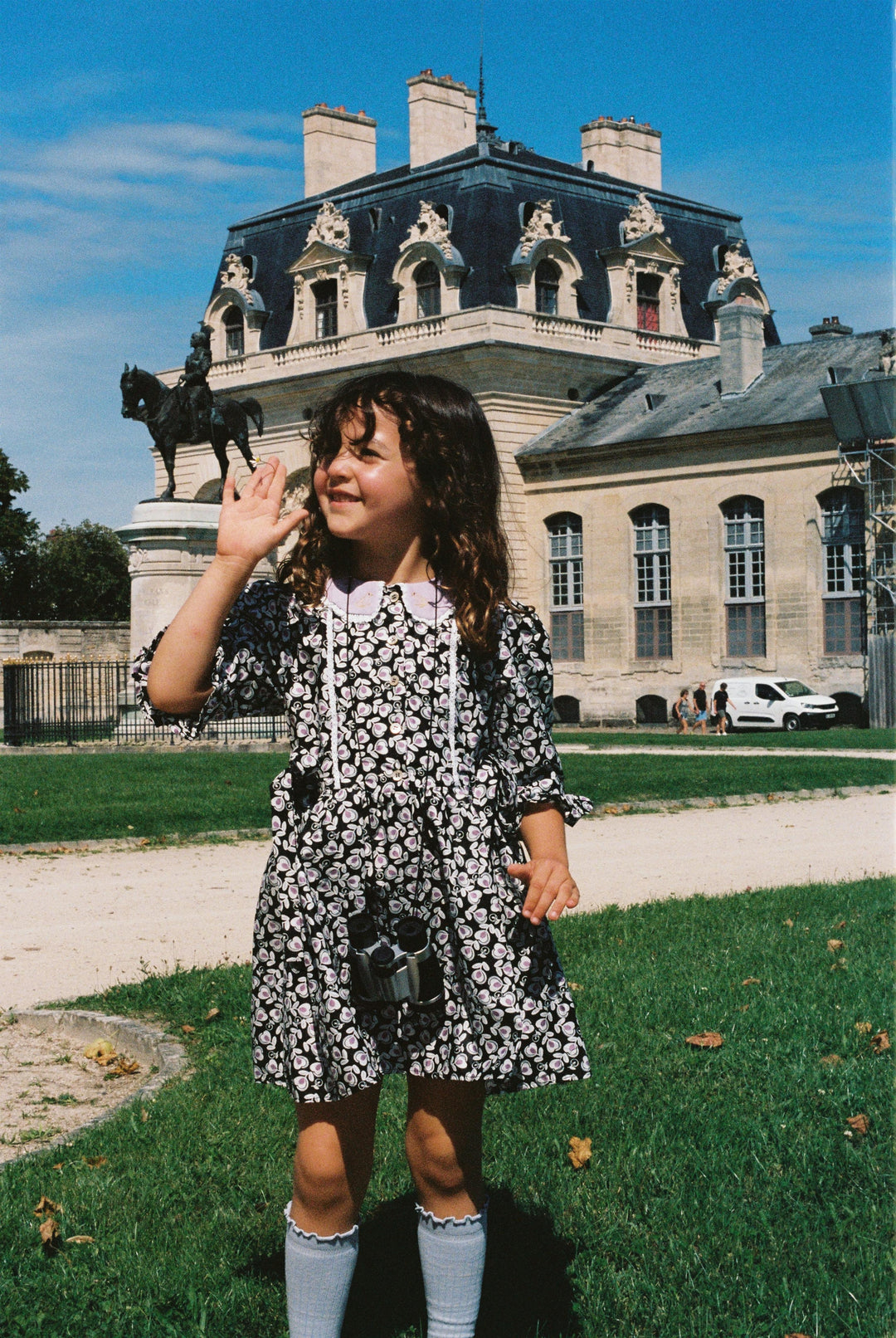 Atelier Zuzu Gwen Dress Noir Floral