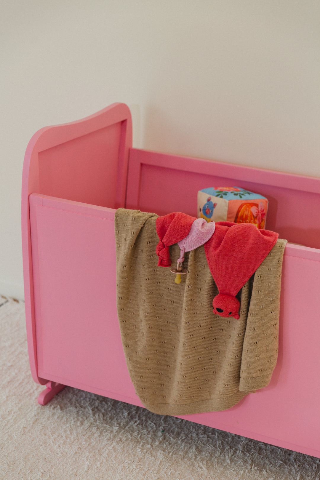 Hvid Blanket Bibi Lime