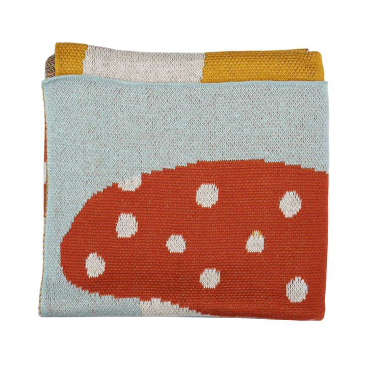 Donna Wilson Trees & Creature Cotton Mini Blanket