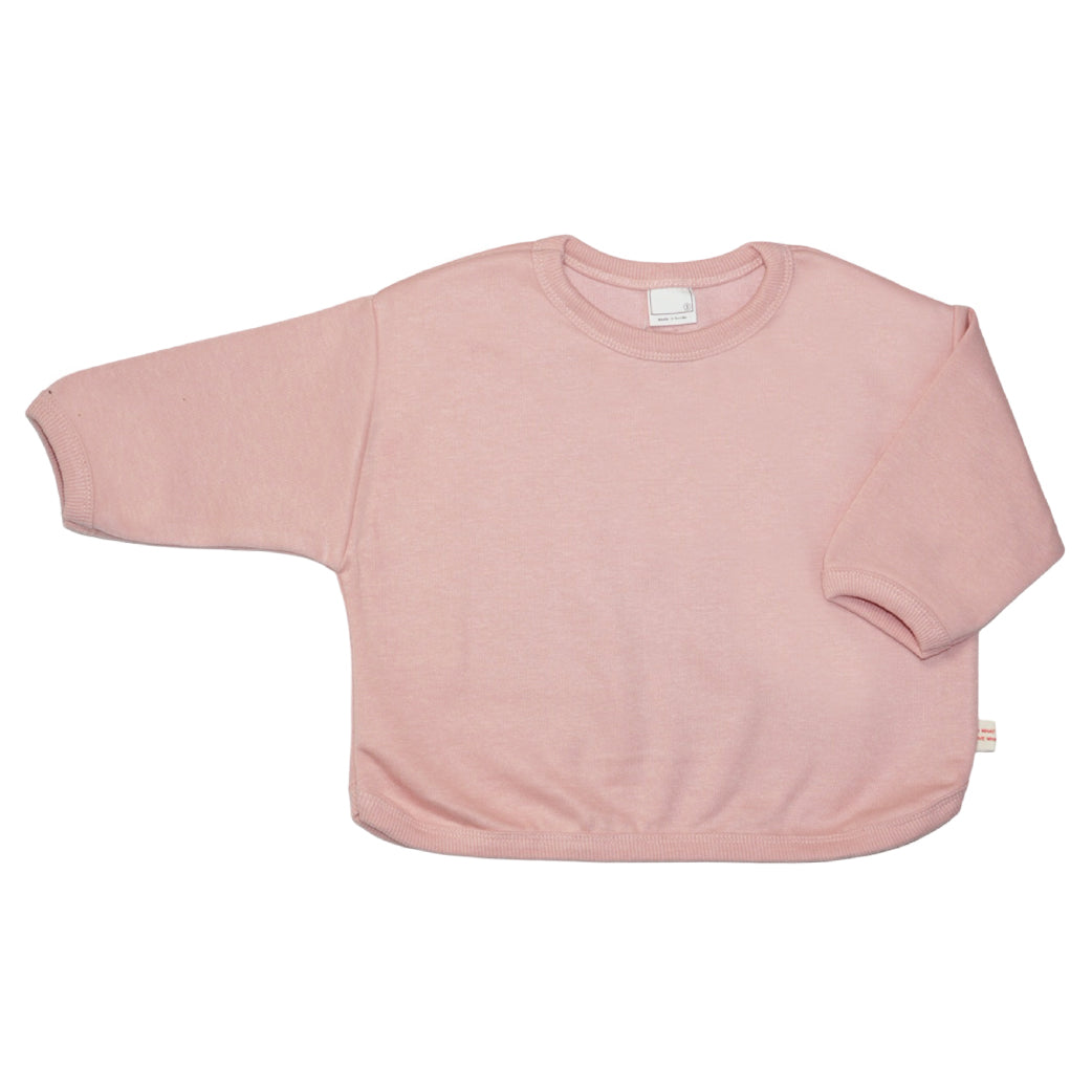 Boxy Baby Sweatshirt Pink