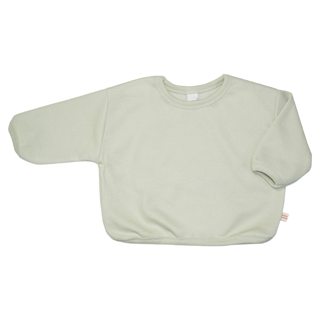 Boxy Baby Sweatshirt Light Khaki