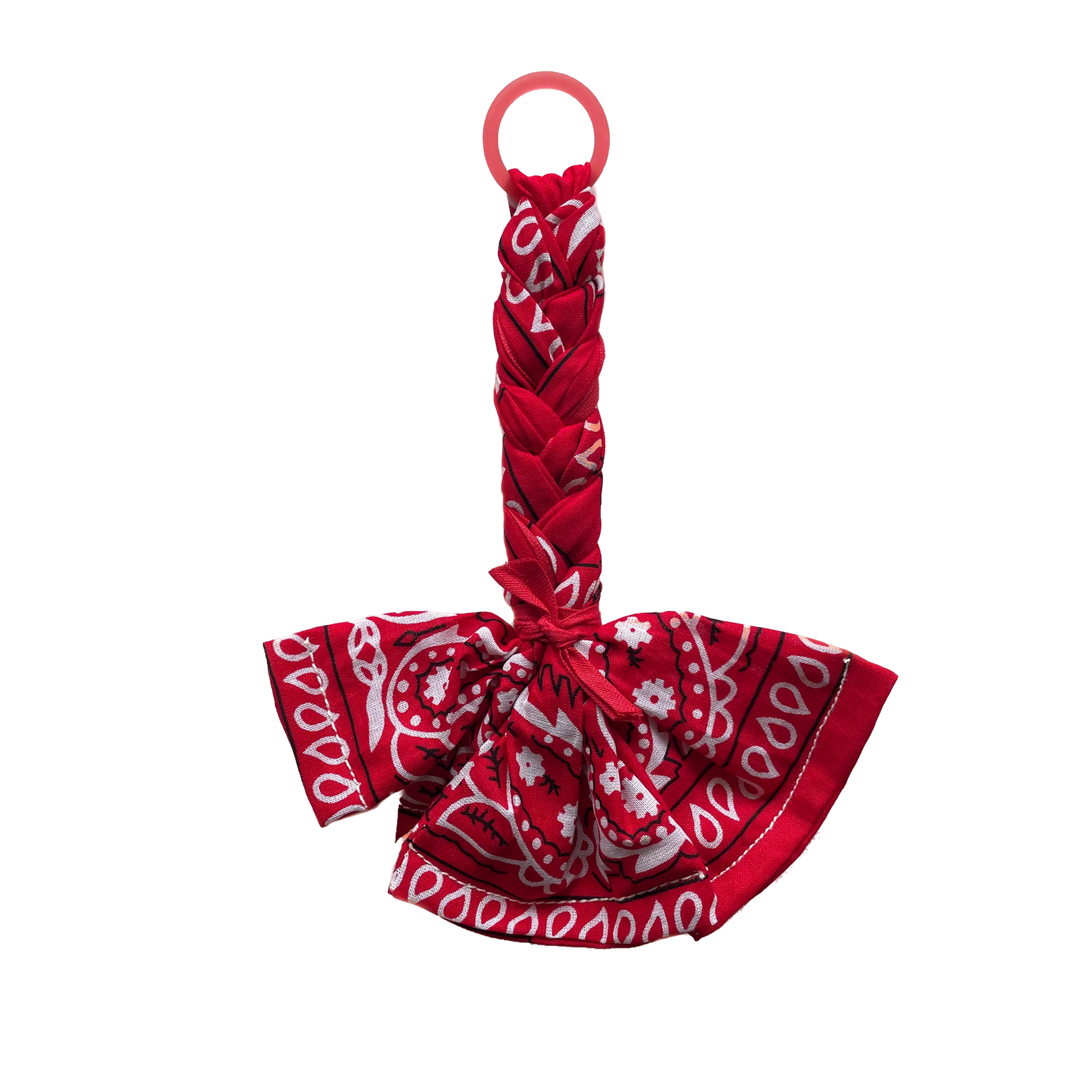 Bandana Pacifier Cord Red - La Gentile Store