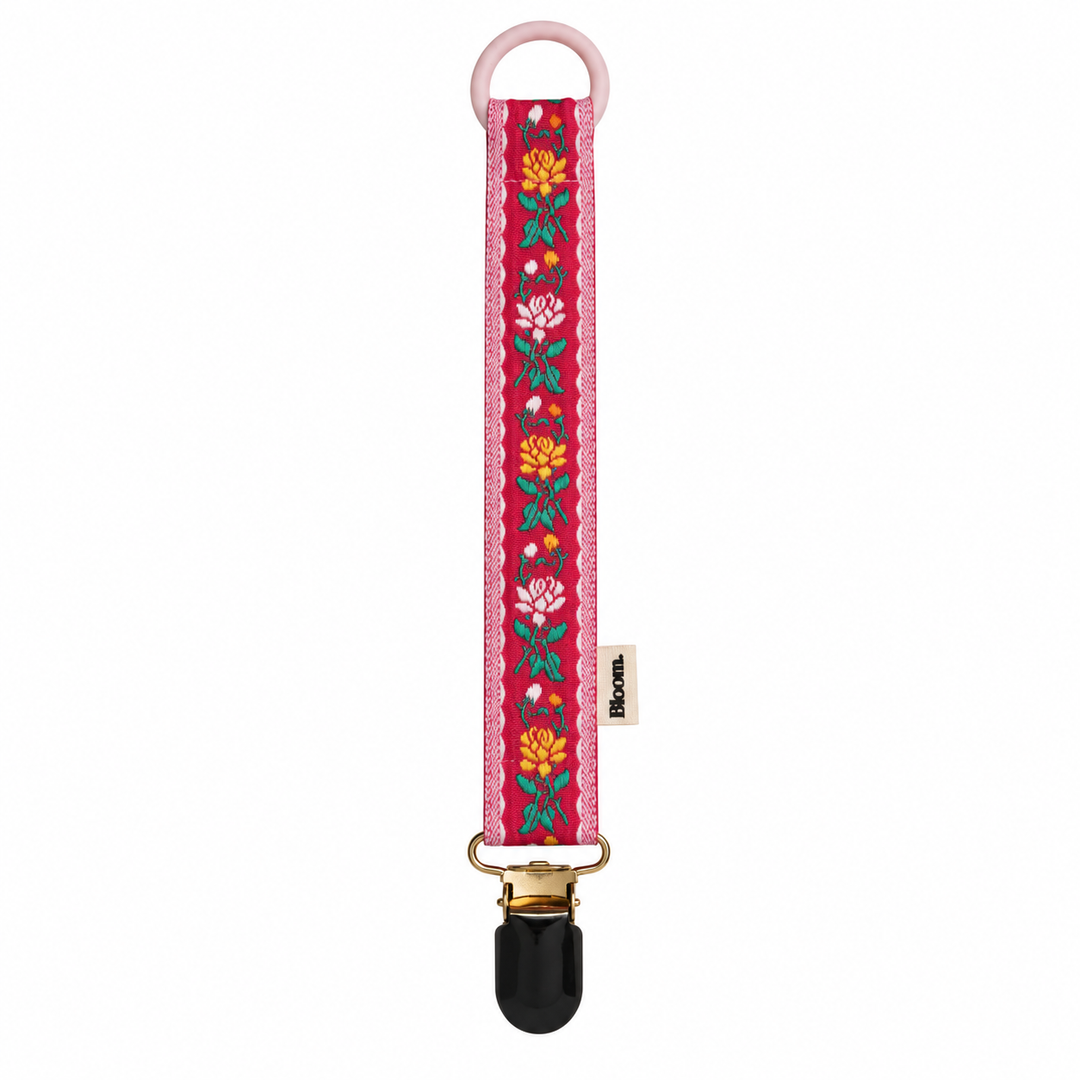 Bloom Pacifier Clip - Ibiza