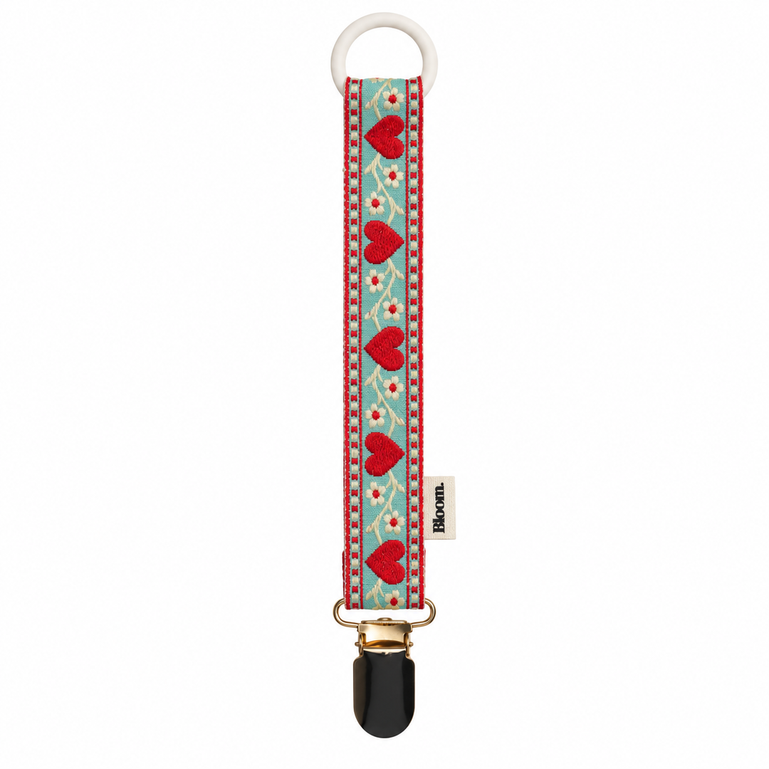 Bloom Pacifier Clip - New York