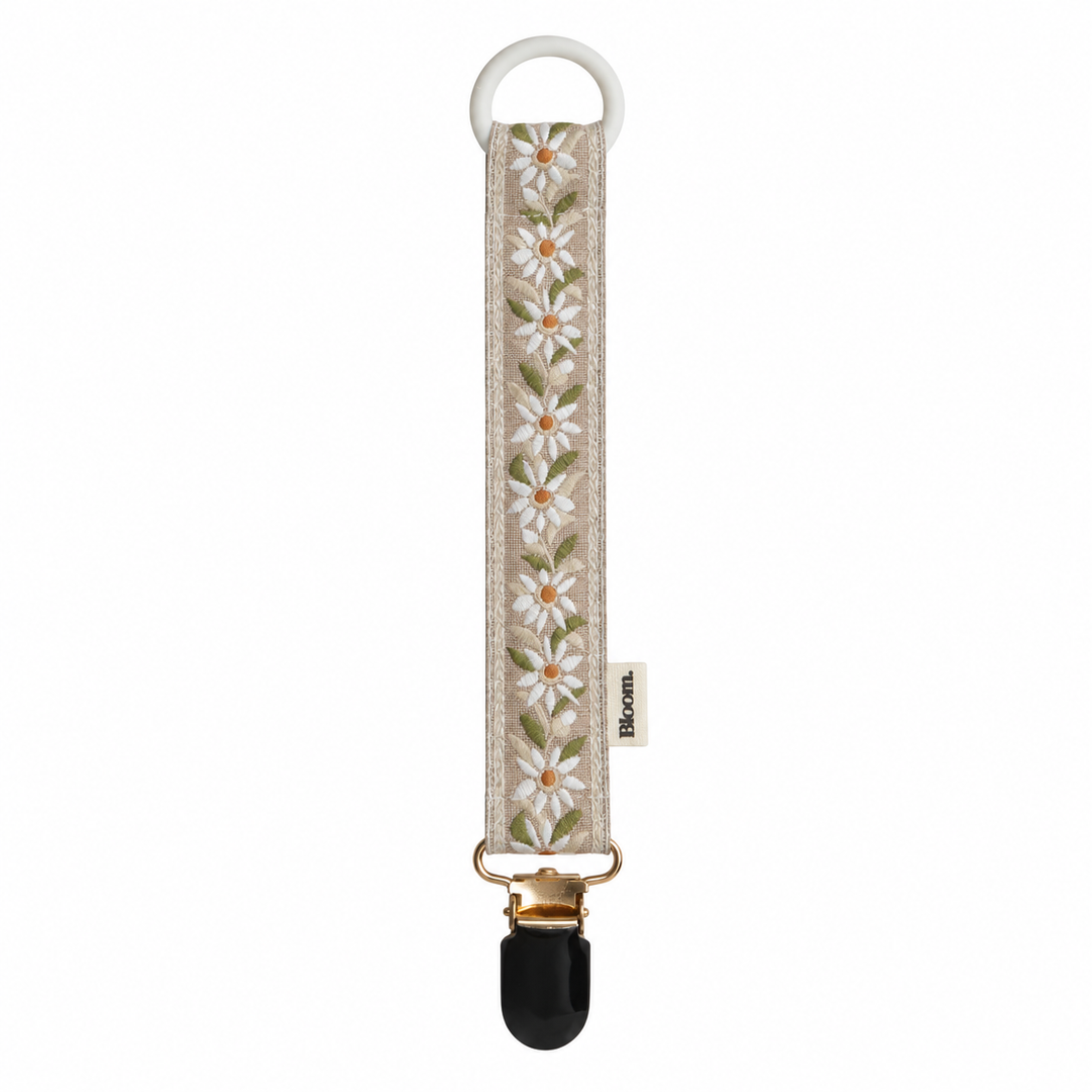Bloom Pacifier Clip - Nice