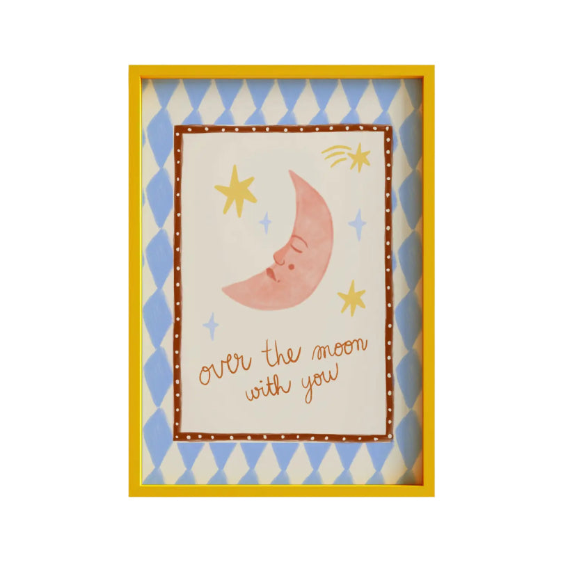 Carole Hillman Poster Over The Moon
