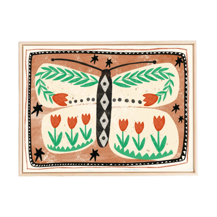 Carole Hillman Poster Butterfly