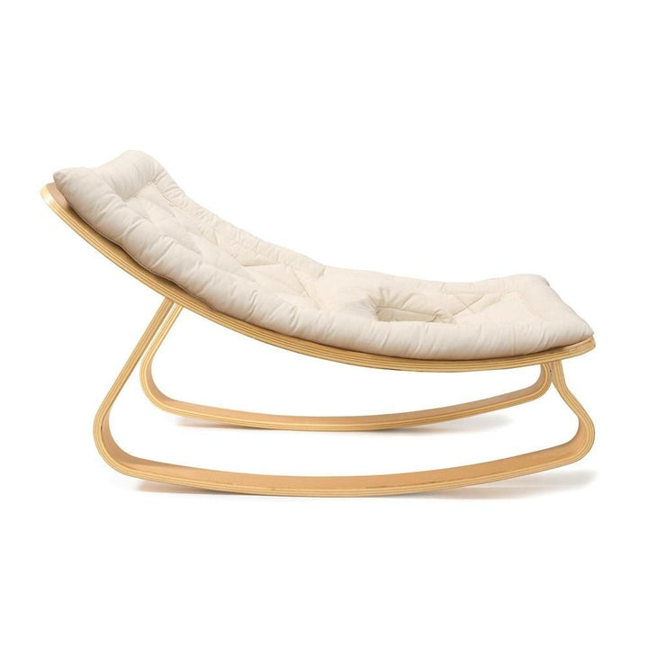 Charlie Crane Baby Rocker Levo Organic White - La Gentile Store