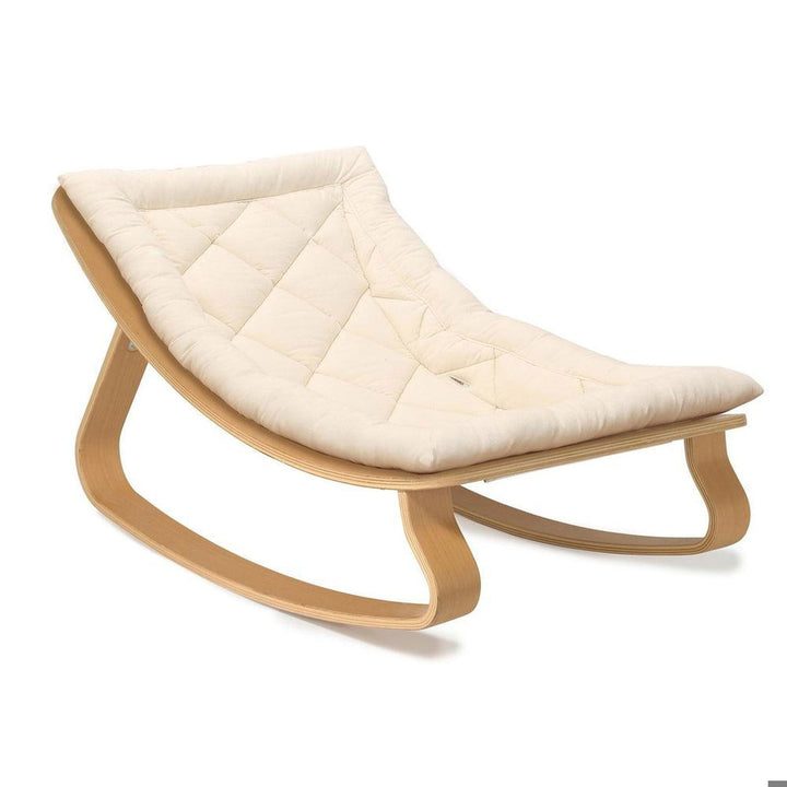 Charlie Crane Baby Rocker Levo Organic White - La Gentile Store