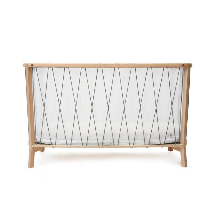 Charlie Crane Kimi Baby Bed Black and White with Mattress - La Gentile Store