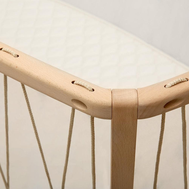 Charlie Crane Kimi Baby Bed Desert with Mattress - La Gentile Store