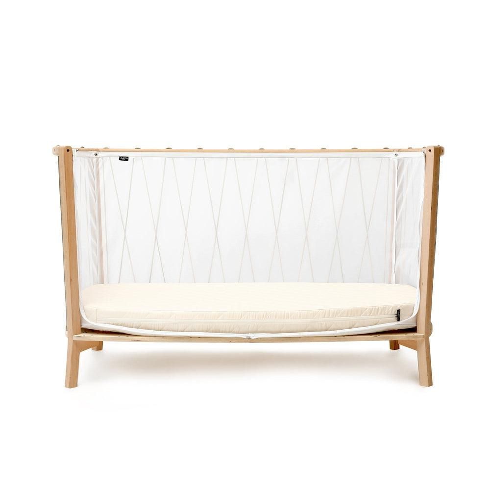 Charlie Crane Kimi Baby Bed Hazelnut with Mattress - La Gentile Store