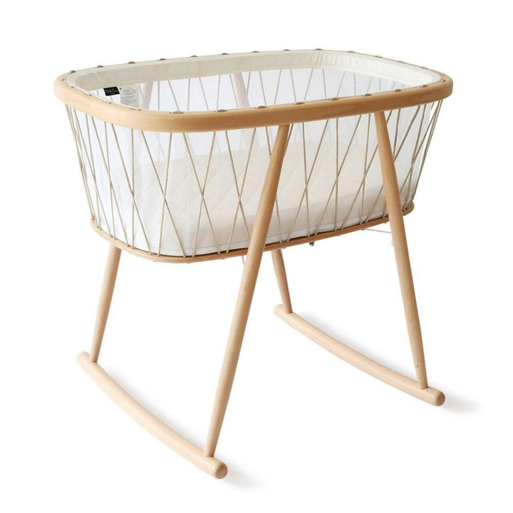 Charlie Crane Kumi Baby Crib Desert with Coco Mattress - La Gentile Store