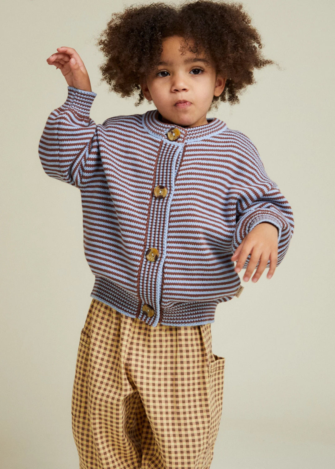 Emil Coco Stripe Cardigan