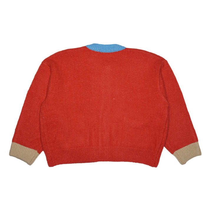 Colour Block Kids Cardigan