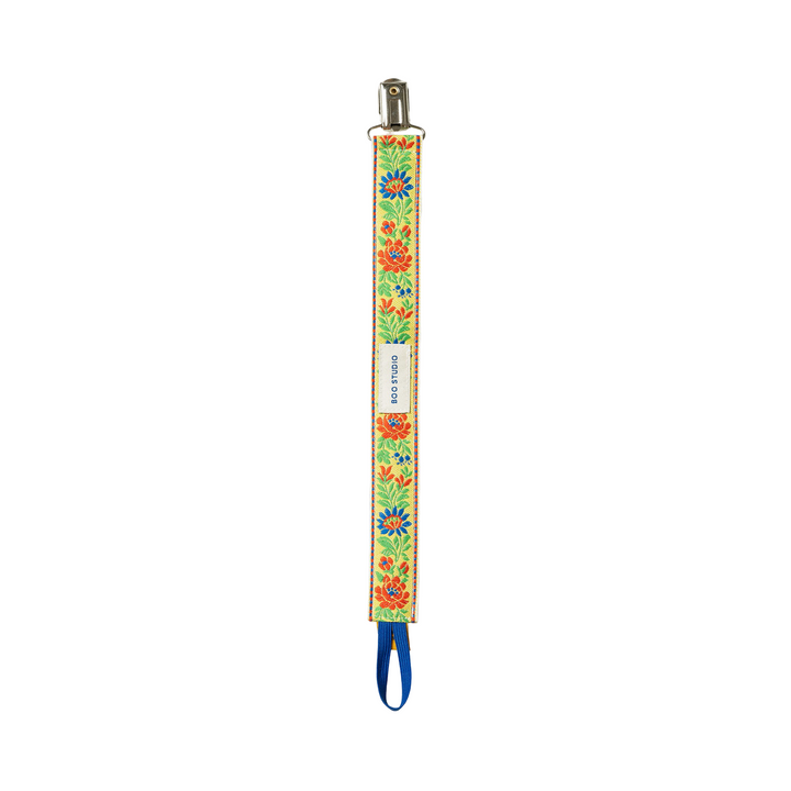 Boo Studio Pacifier Clip Yellow