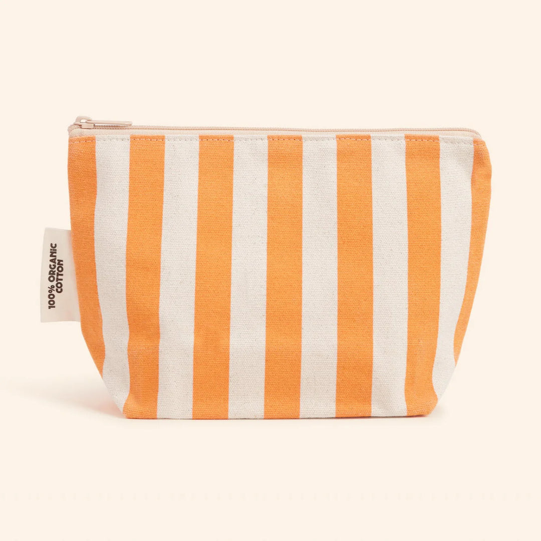 Dr Max's Organic Cotton Zipper Pouch Orange