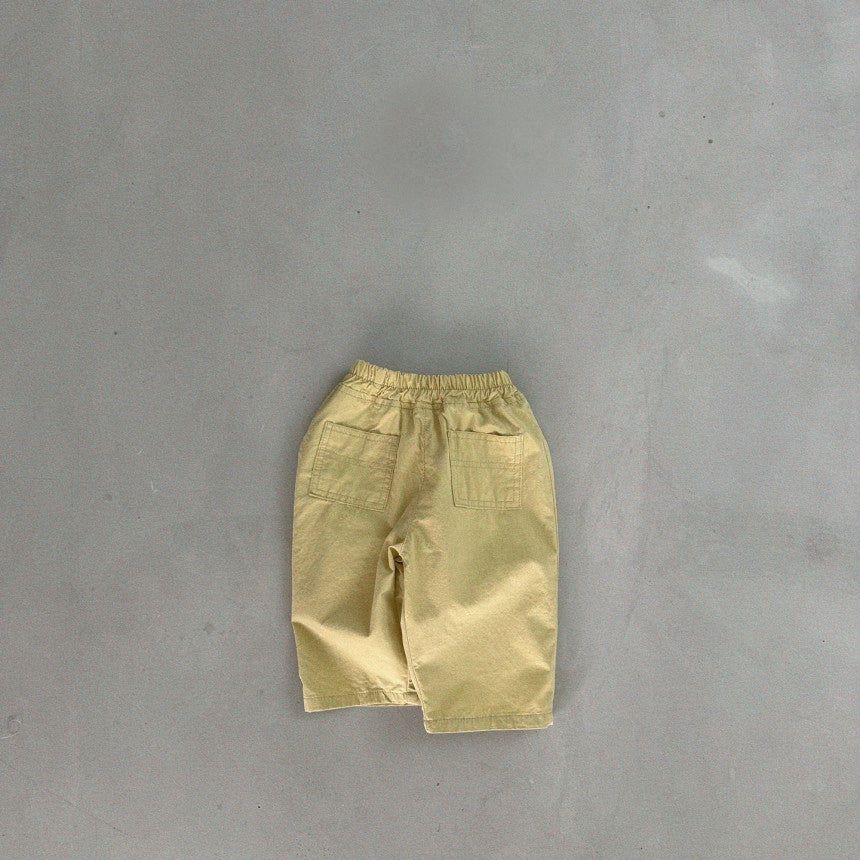 Dove Pocket Pants Yellow - La Gentile Store