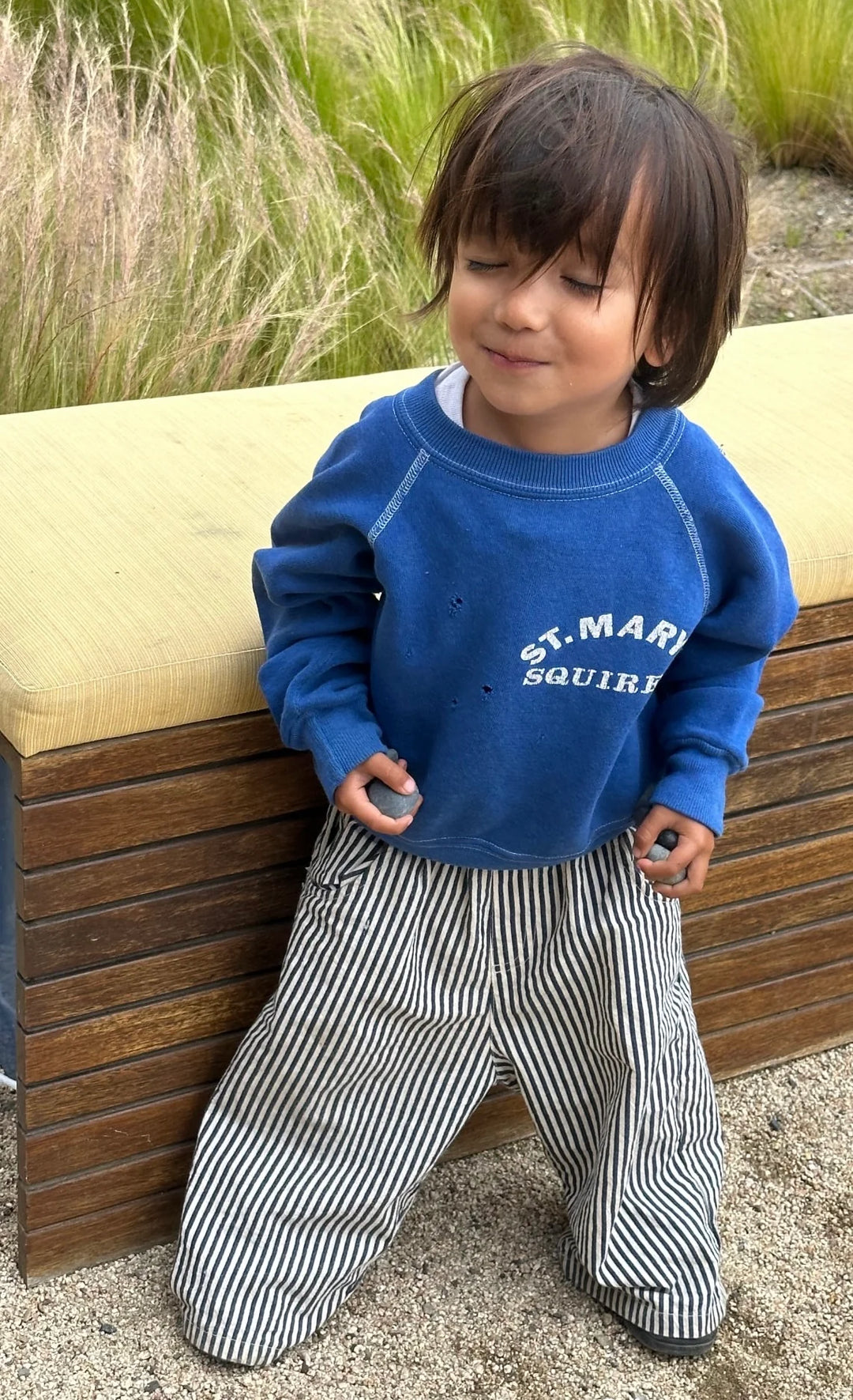 Ziggy Zaza Casper Pants Navy Stripe