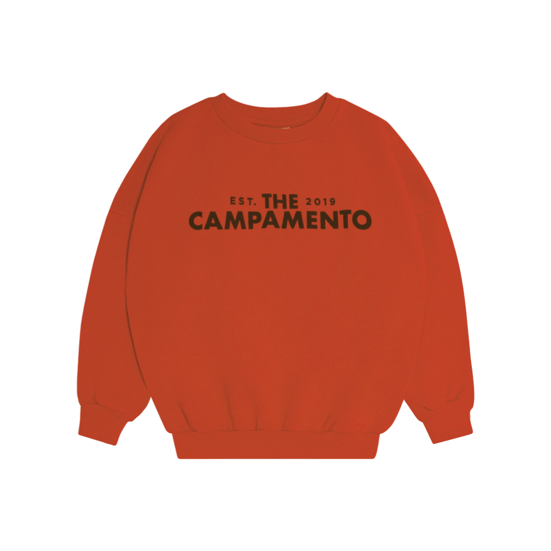 The Campamento Orange Kids Sweatshirt