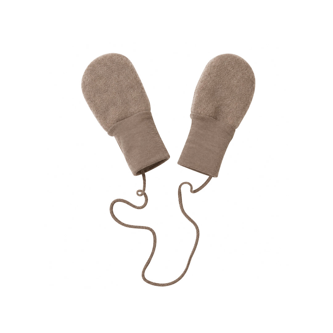 Engel Natur Merino Wool Mittens – Walnut