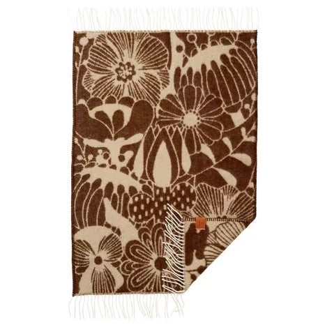 Klippan Wool Baby Blanket Blomranka