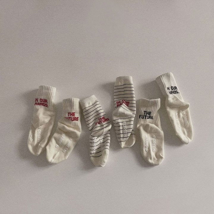 Future Baby Socks Set of 3 - La Gentile Store