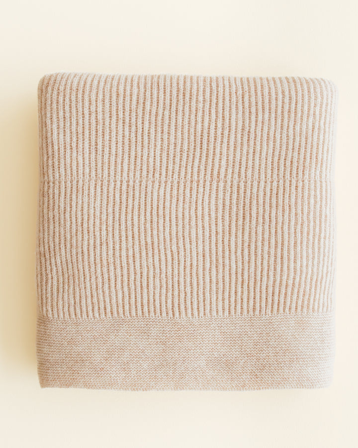 Hvid Blanket Gaston Soft Beige