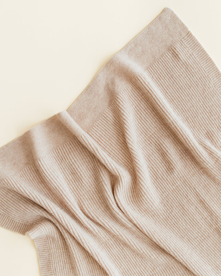 Hvid Blanket Gaston Soft Beige