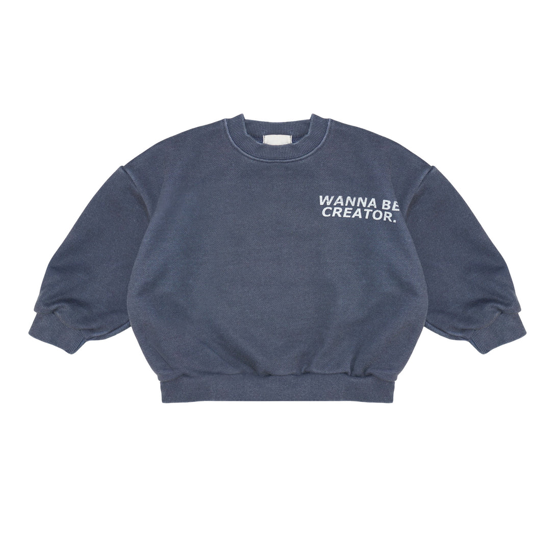 Creator Sweatshirt Washed Blue