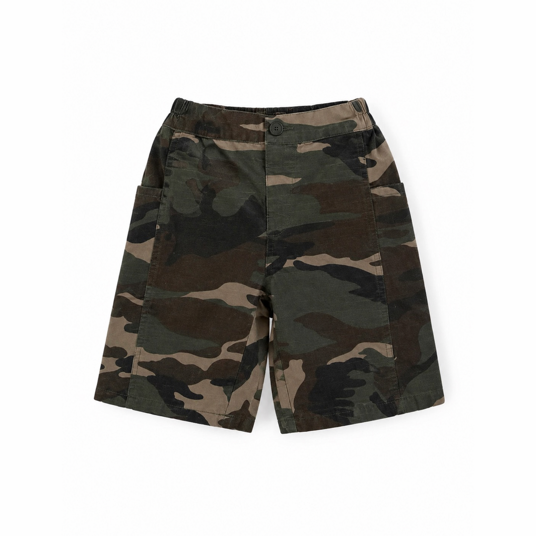 Camo Bermuda Pants