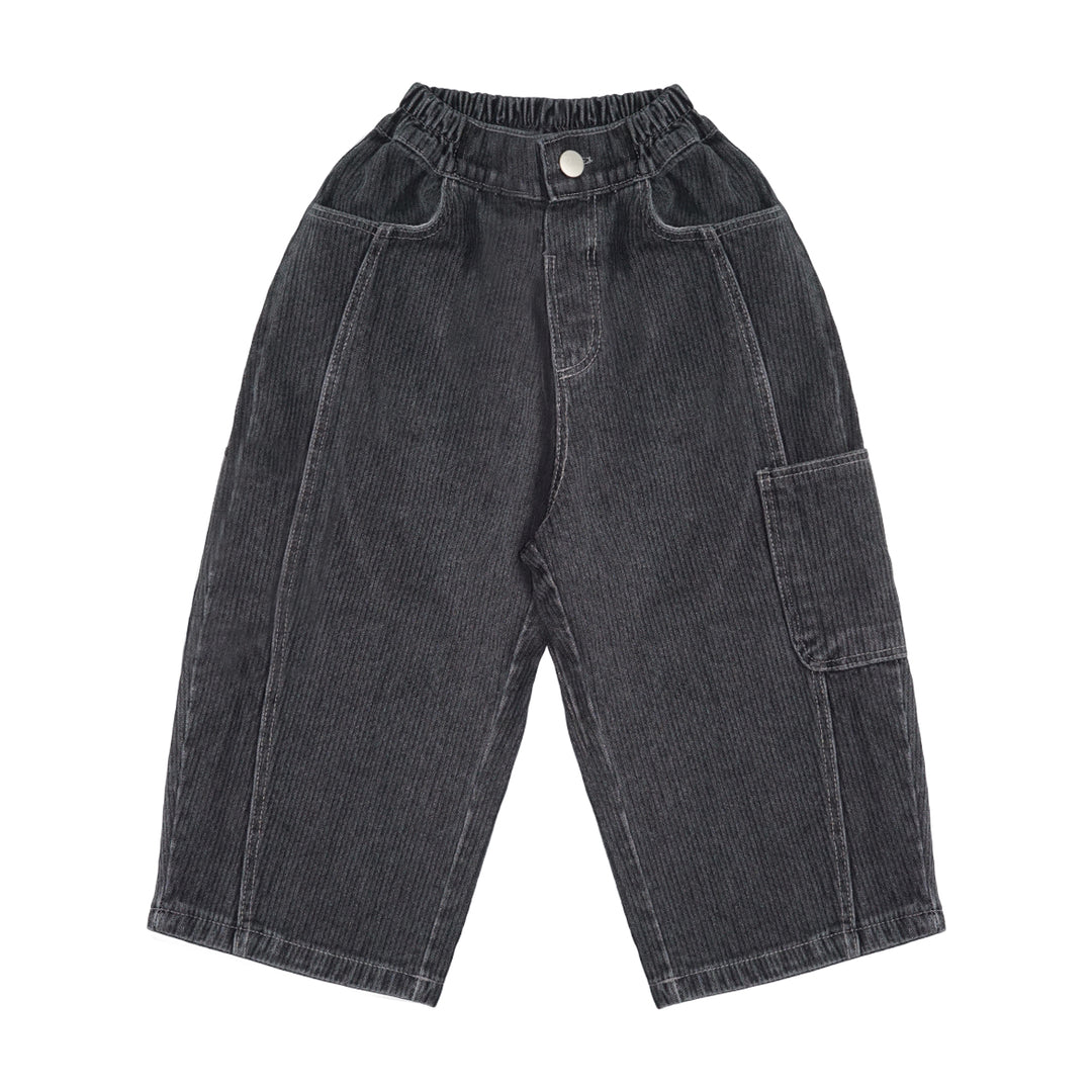 Pocket Denim Pants