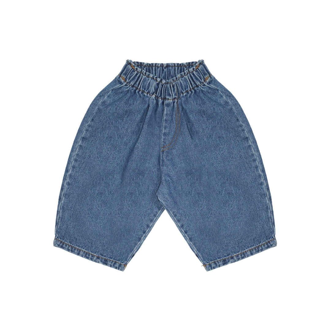 Wide Baby Denim Jeans Blue