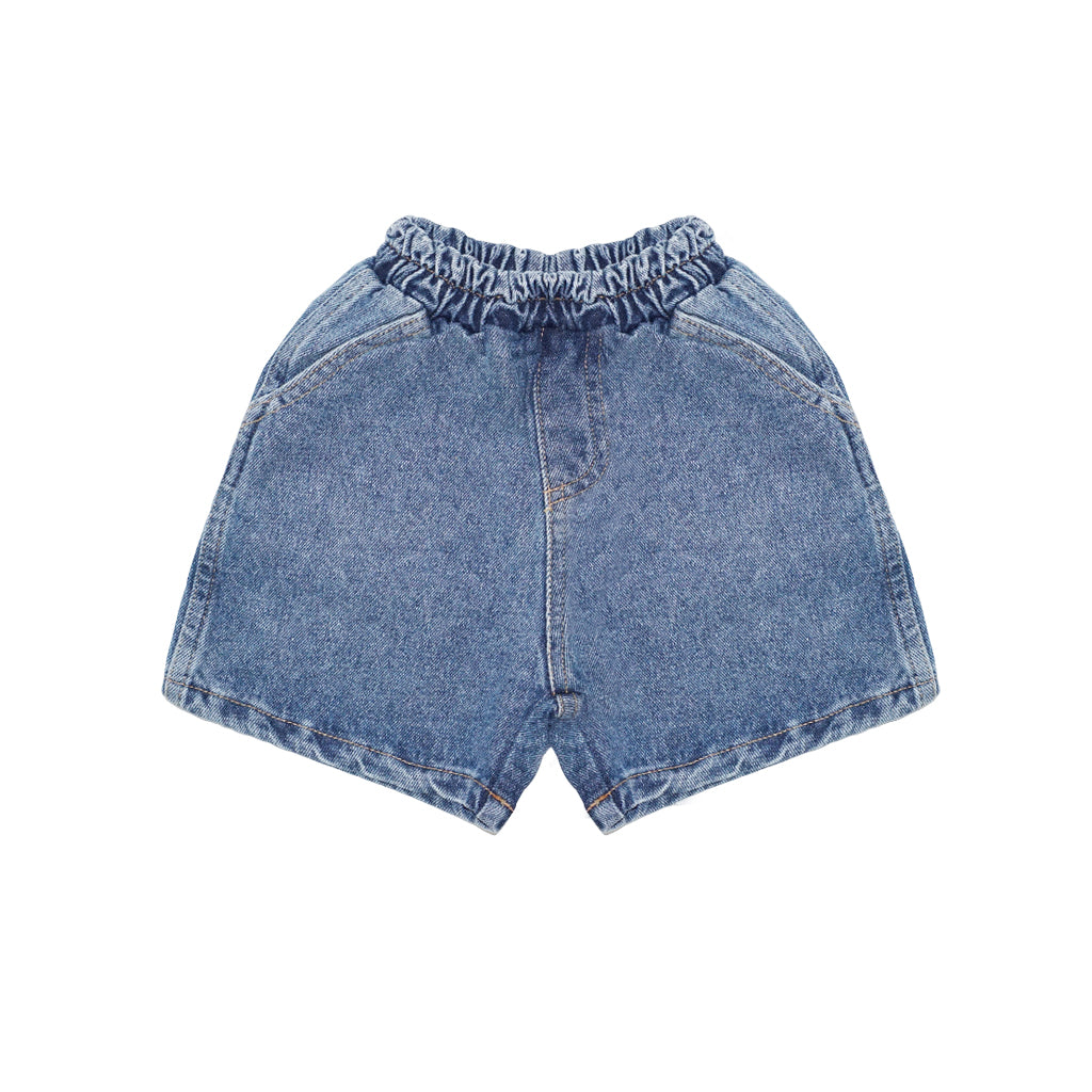 Wide Denim Shorts - More Colors