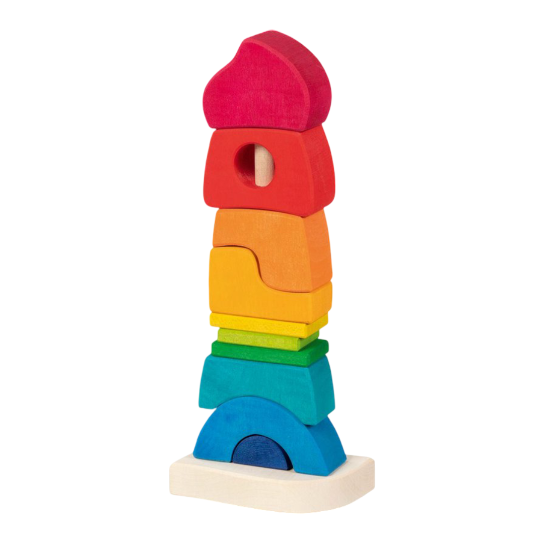 Wooden Stacking Castle