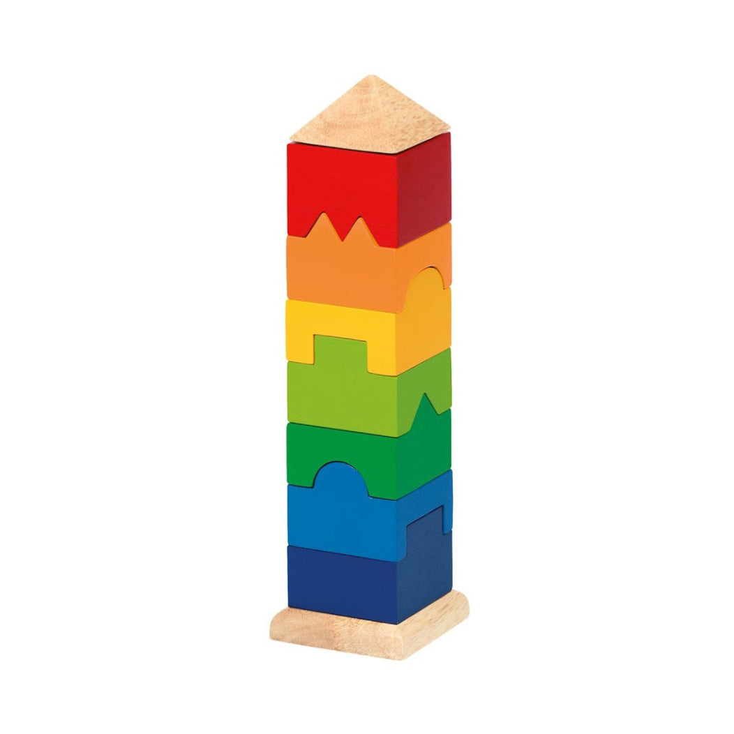 Wooden Stacking Tower